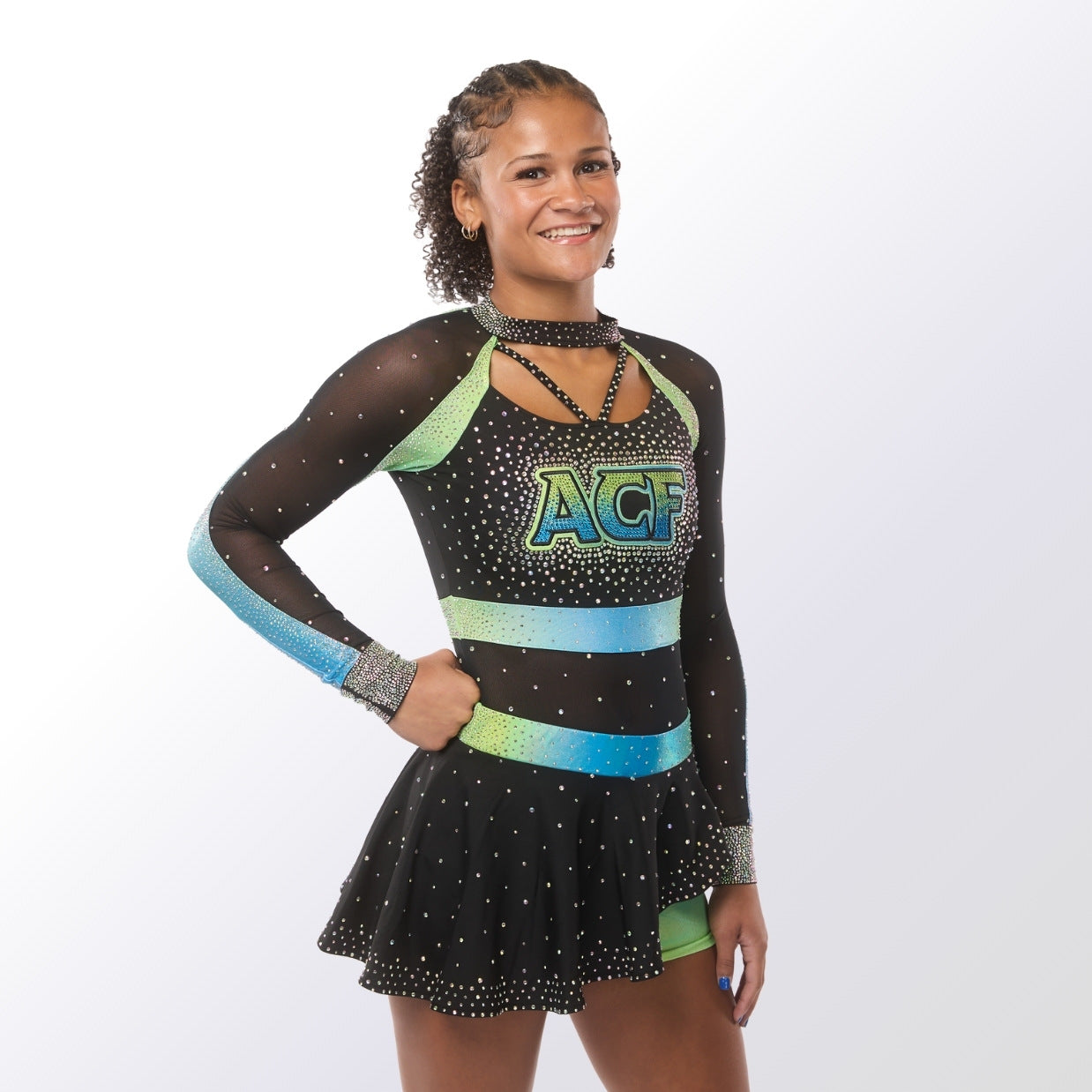 Athletic Cheer Force Custom Cheer Uniform