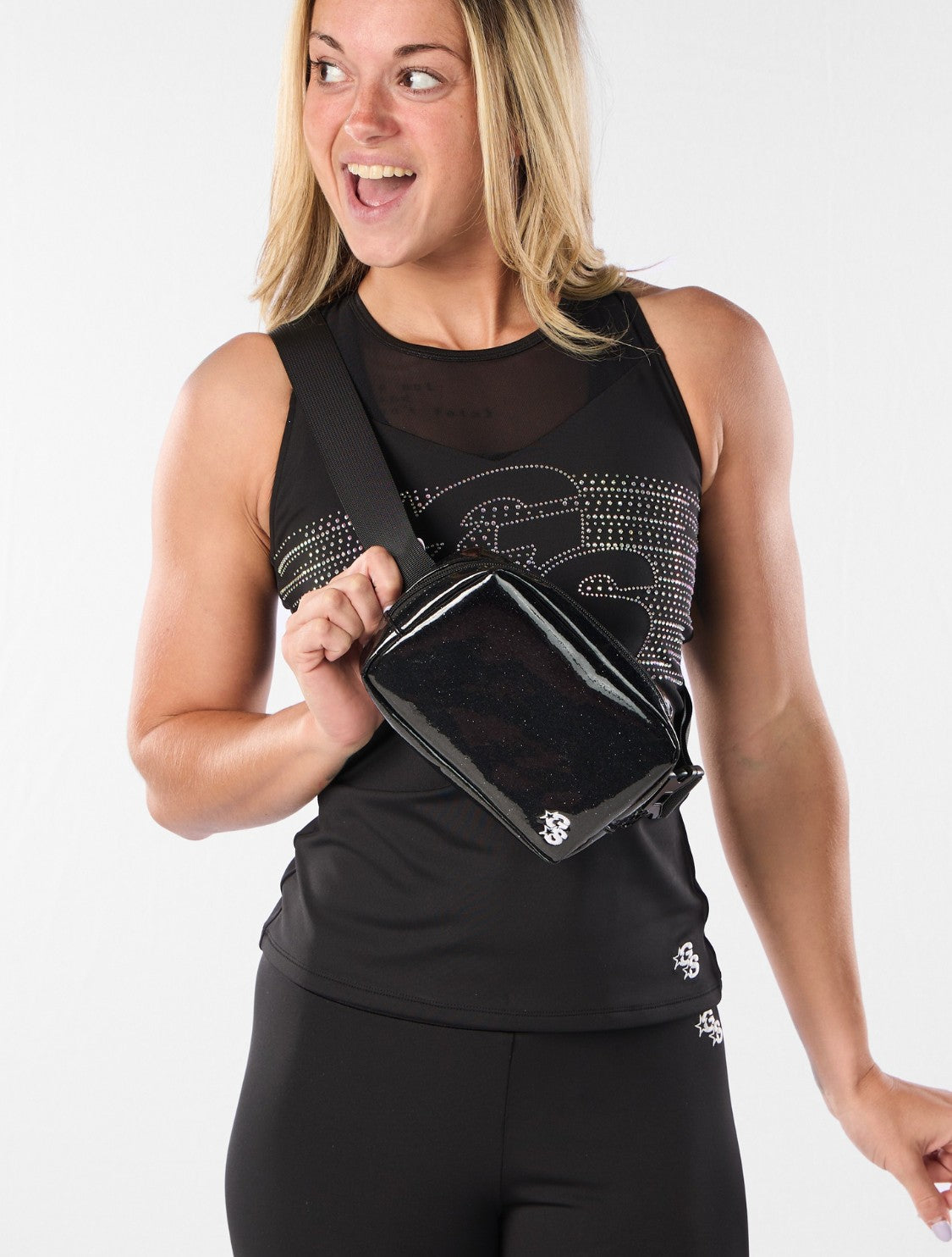 Glossy Black Daily Bag