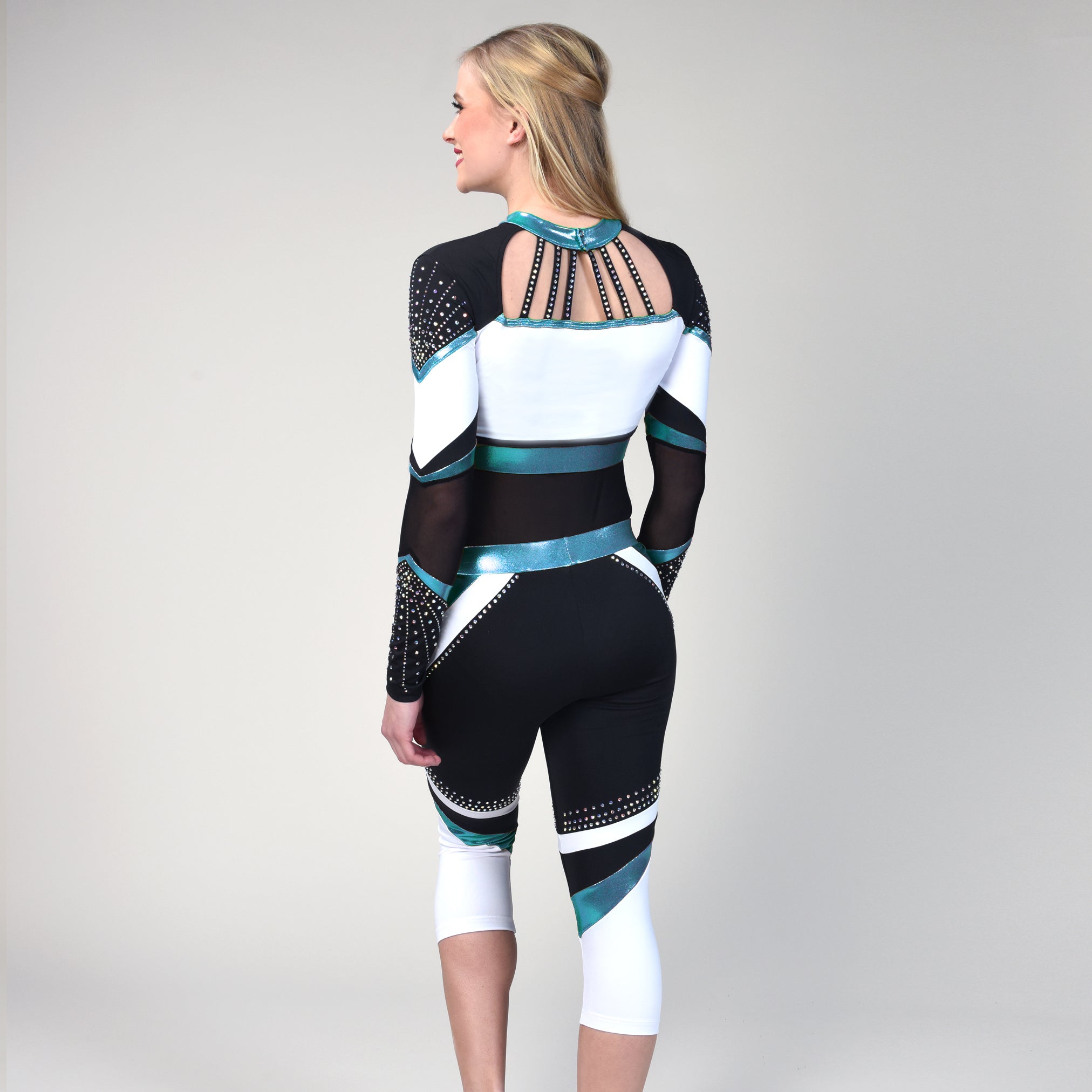 Sweetheart Capri - Turquoise