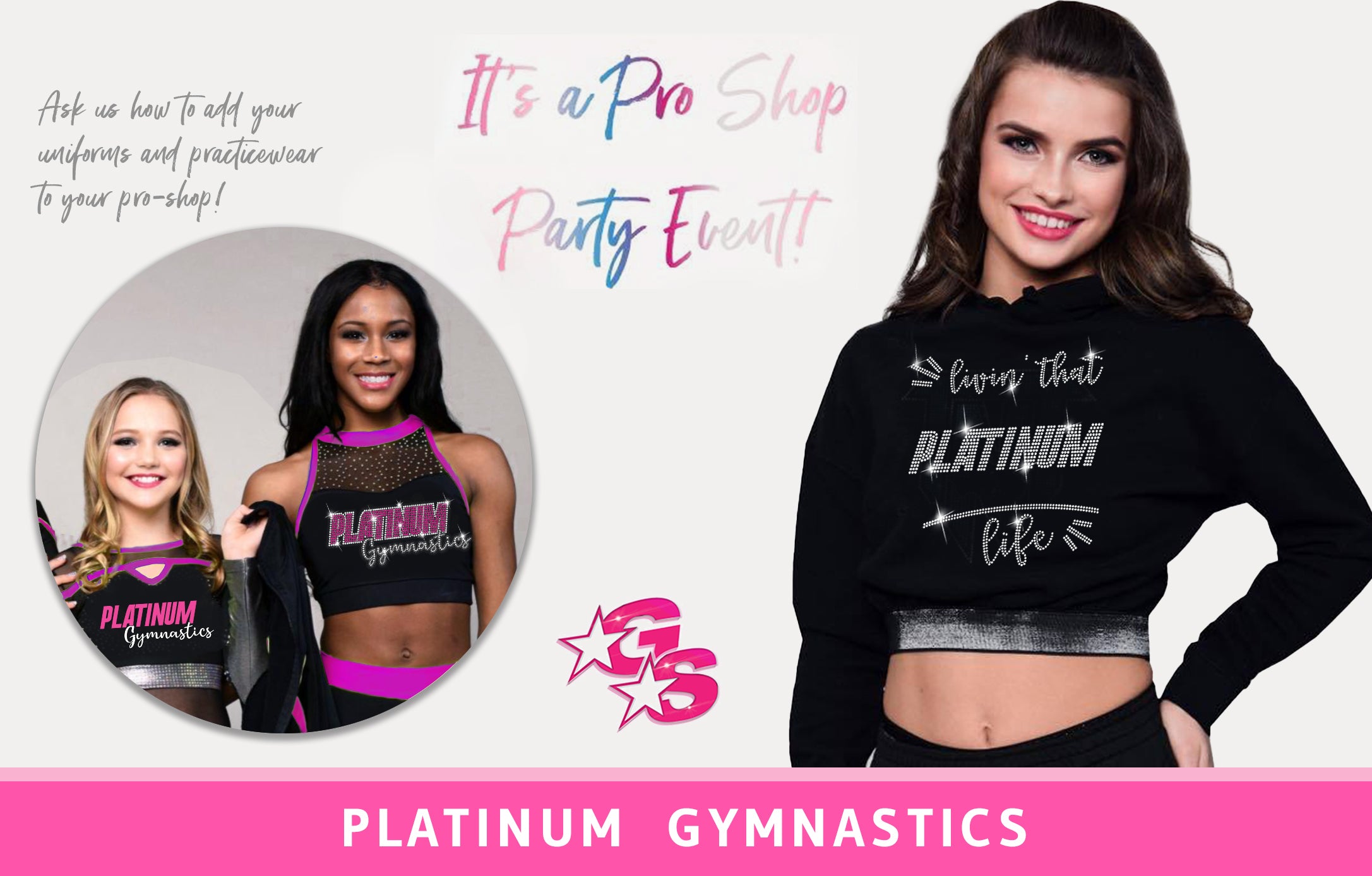 Platinum Gymnastics Pro Shop Party Event!
