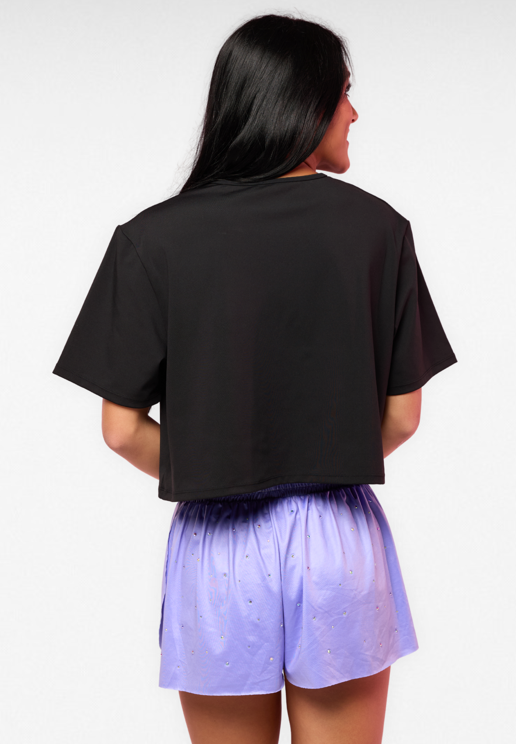 Crop T-Shirt with Bling- Deep South Season Finale