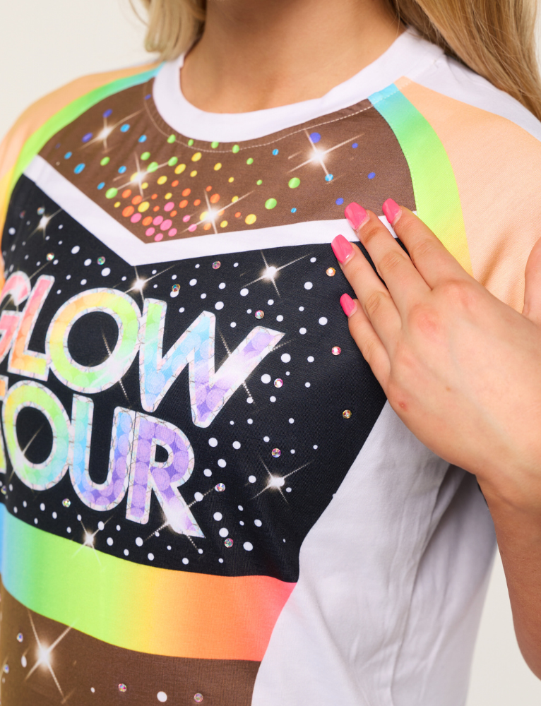 T-Shirt Dress - Redline Glow Tour