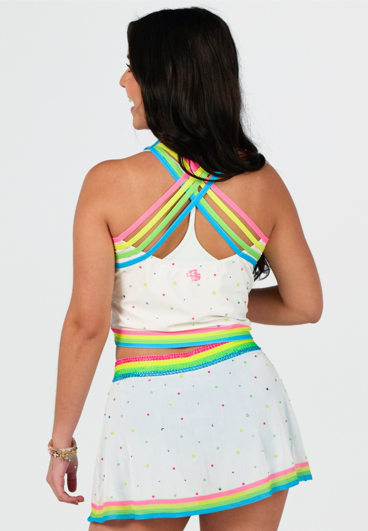 Aviator White Tank - Deep South Glow Tour