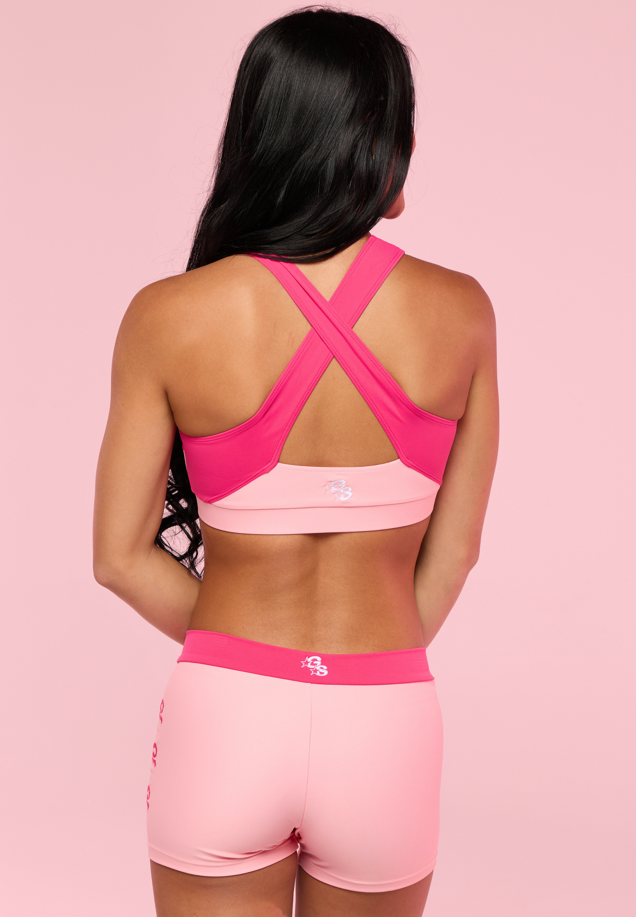 Pink Two Toned Cheer Club Kay Bra
