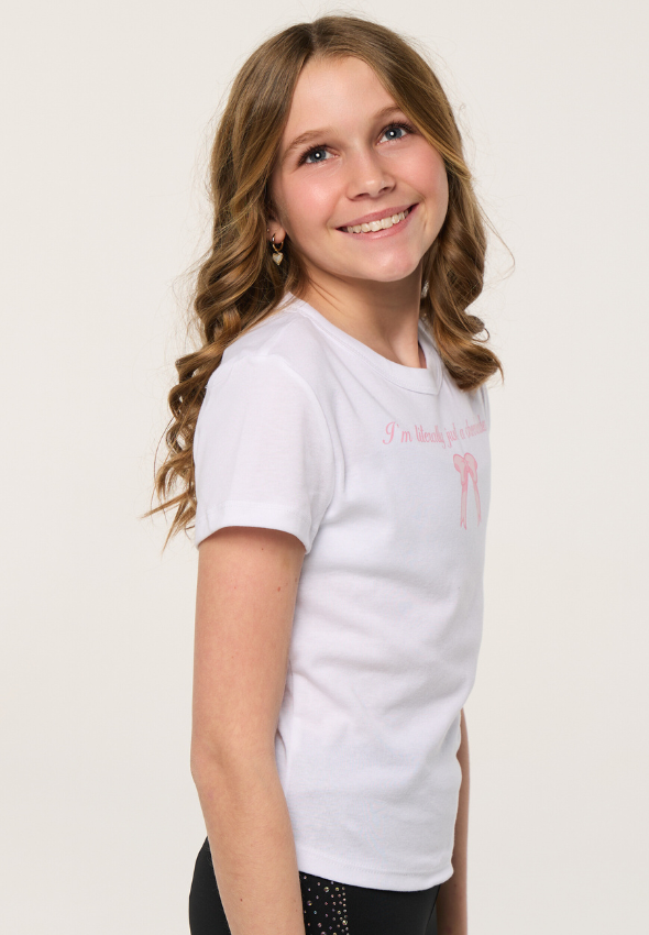 Cheerchella White Cheerleader Tee