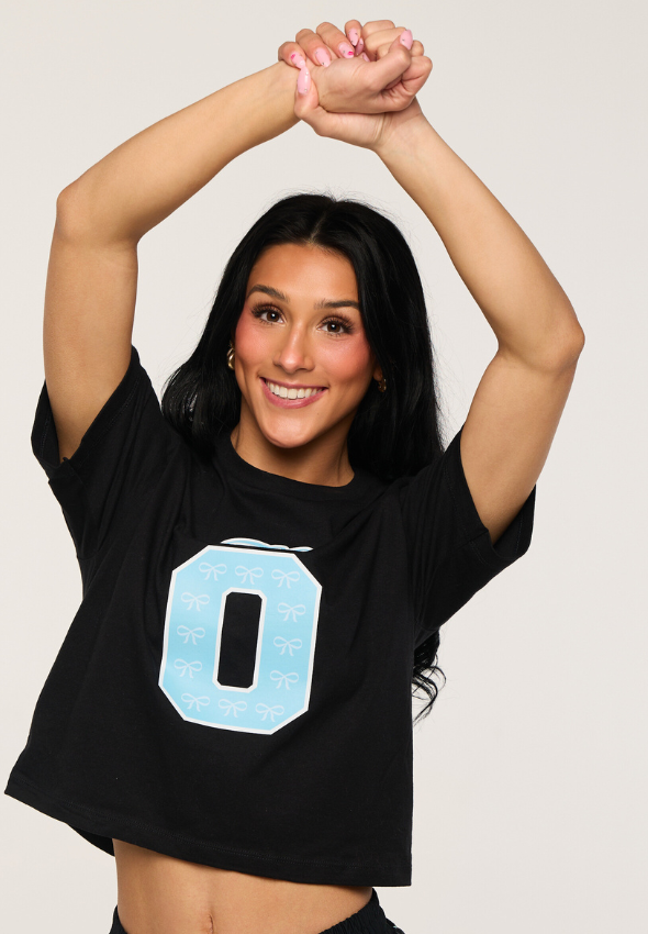 Cheerchella Cropped Teal Hit Zero T-Shirt