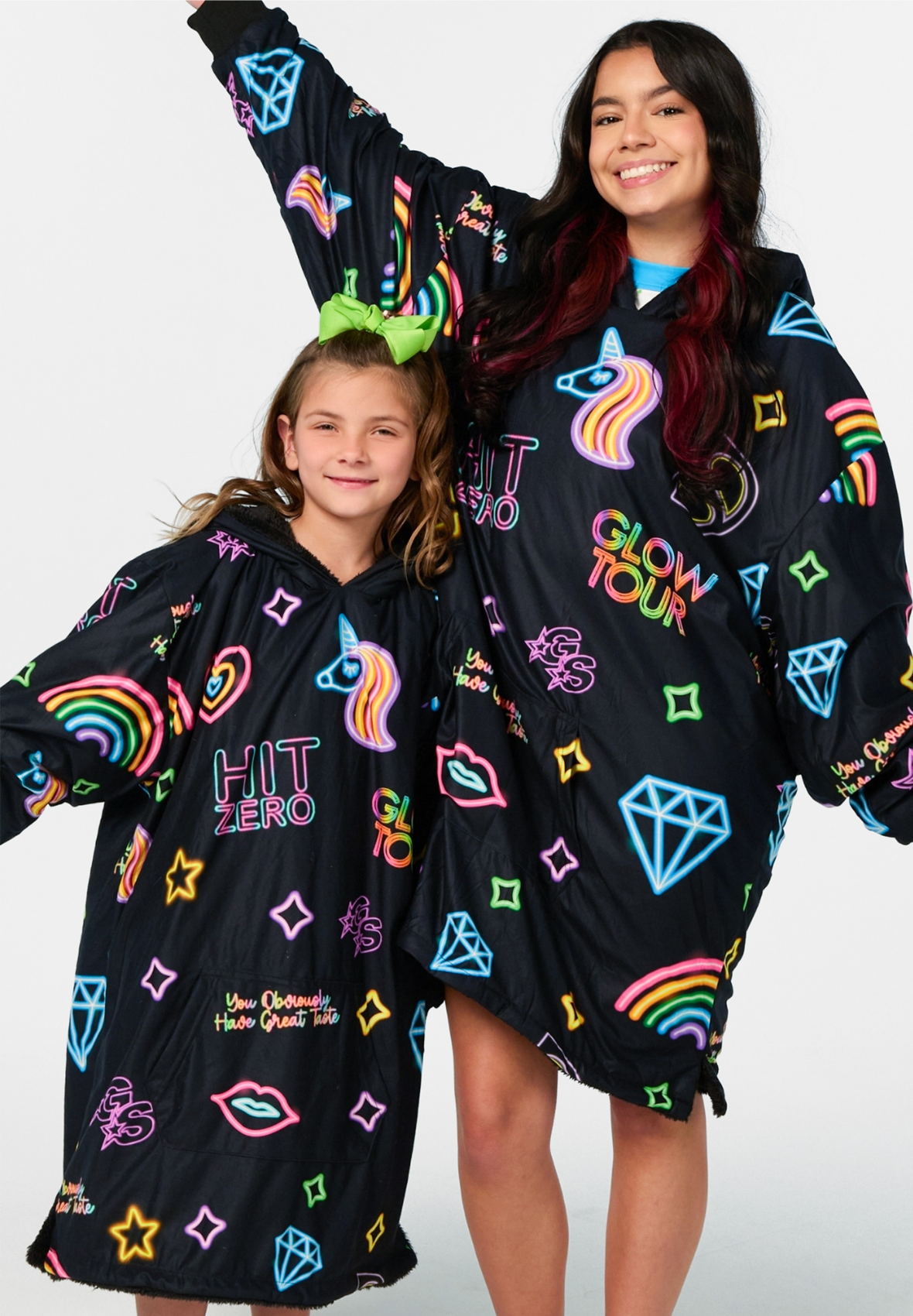 Neon Glow SnugBug Pullover - Deep South Glow Tour