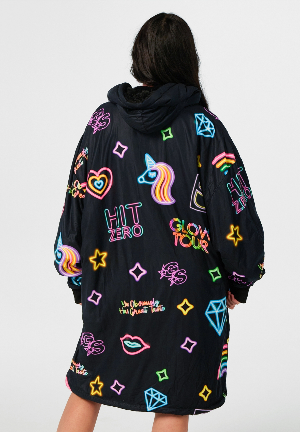 Neon Glow SnugBug Pullover - Deep South Glow Tour