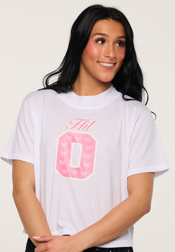 Cheerchella Cropped Pink Hit Zero T-Shirt