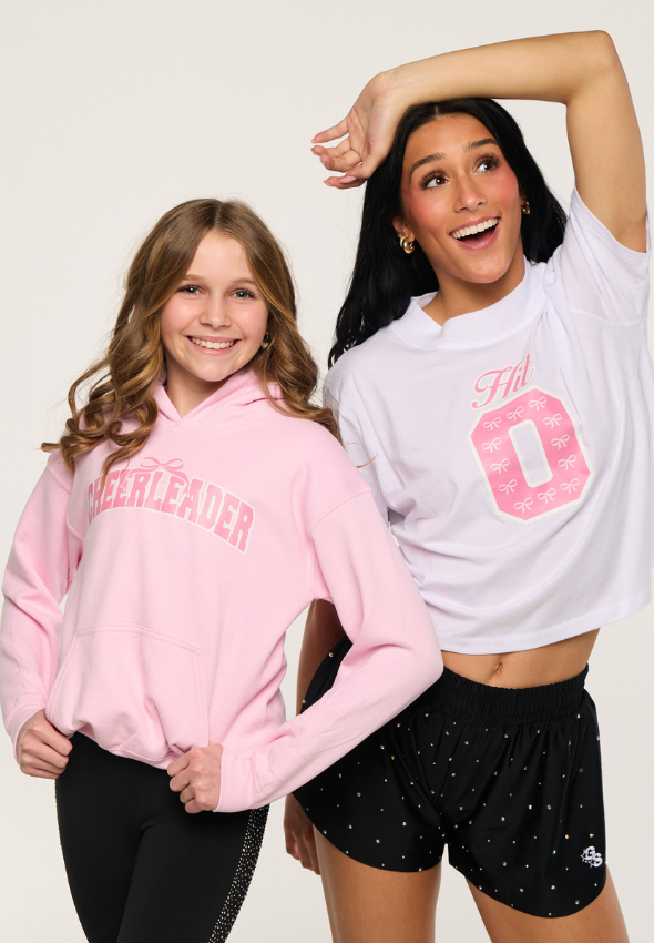 Cheerchella Pink Cheerleader Hoodie
