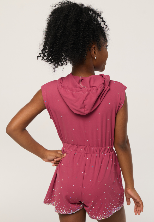 Soft Cherry Surge Romper