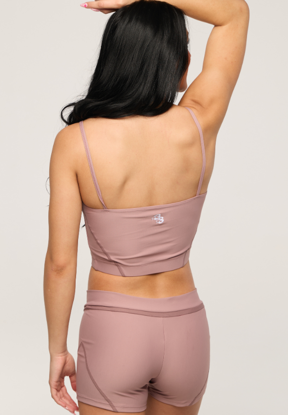 Cocoa Blush Allure Midi Tank