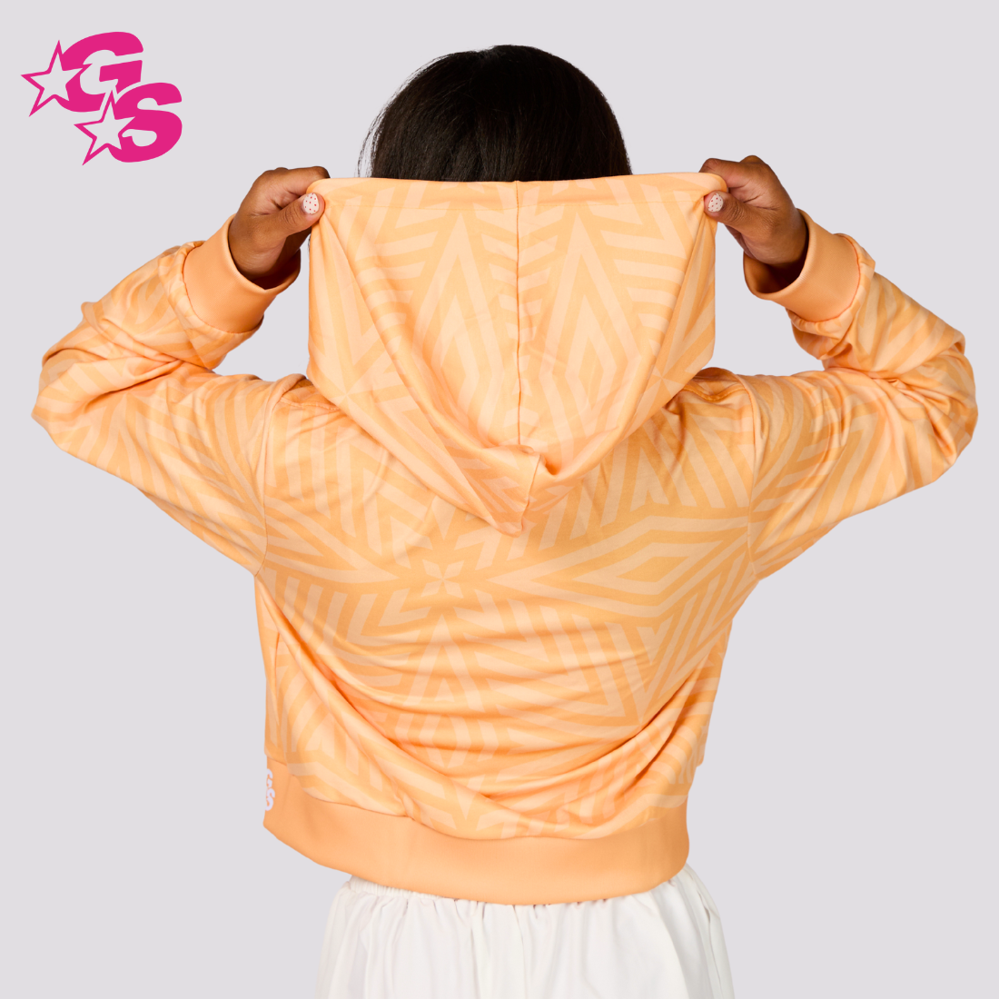 Sublimated Cozy Cropped Hoodie