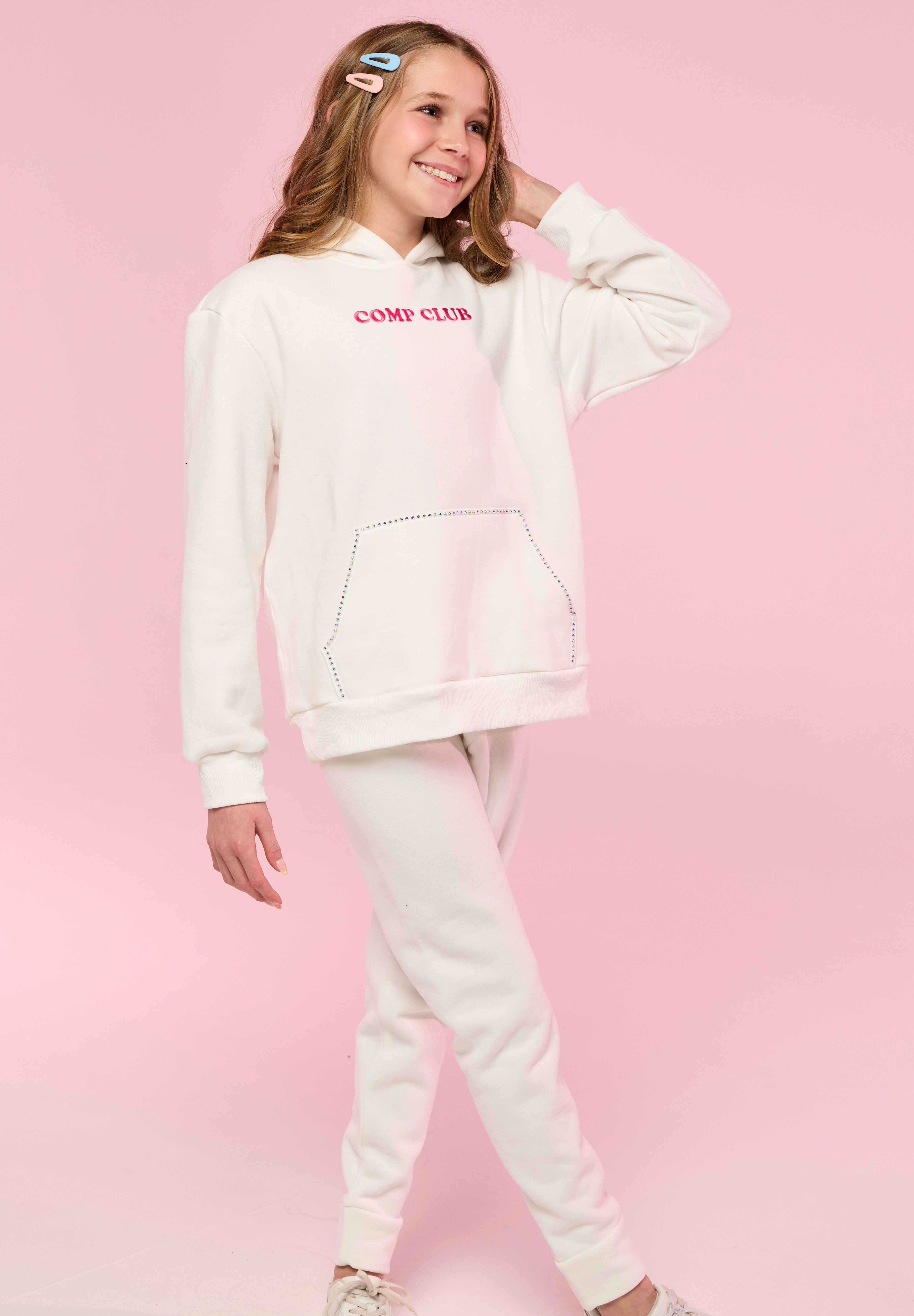 White Cherry Comp Club Joggers