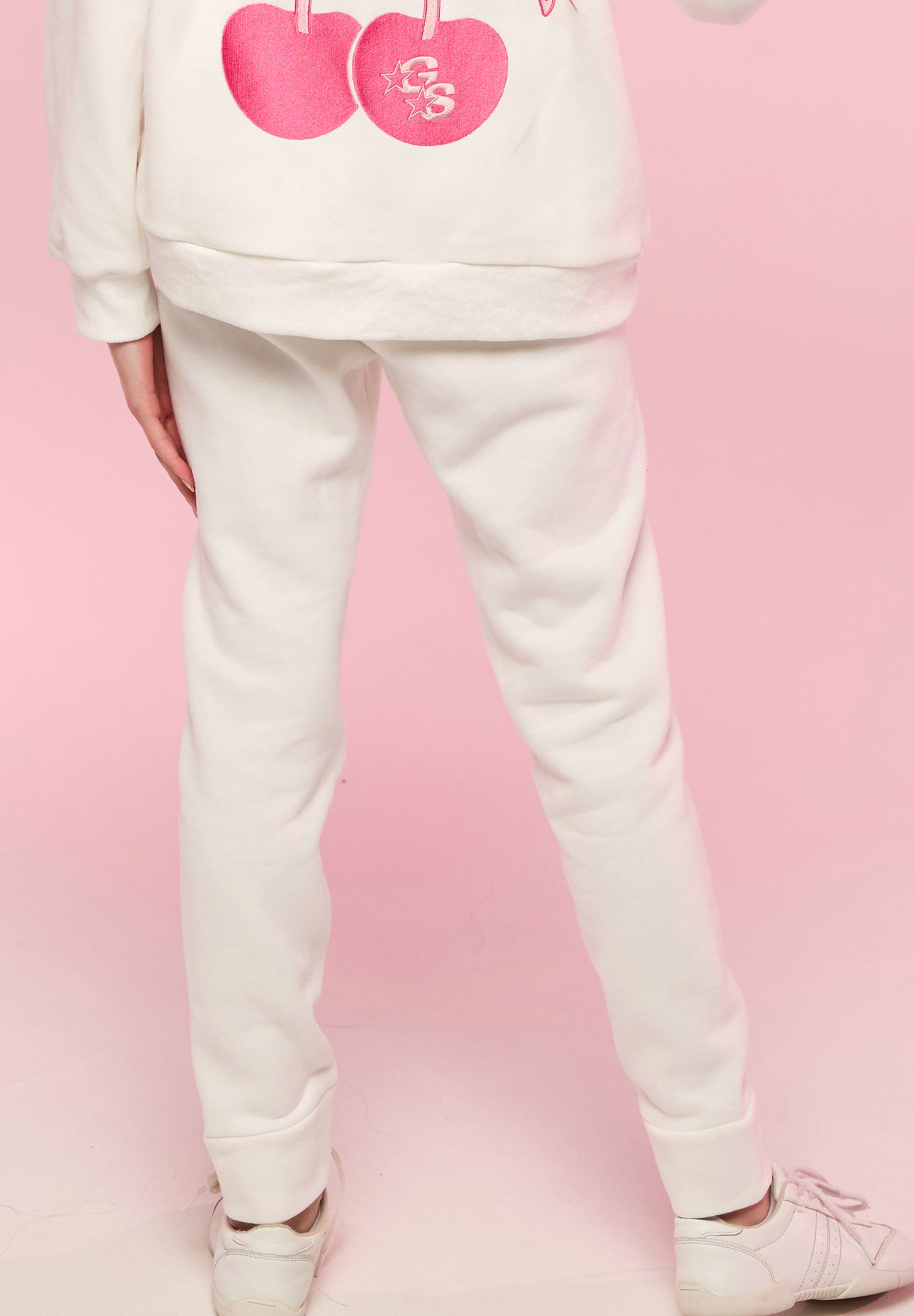 White Cherry Comp Club Joggers