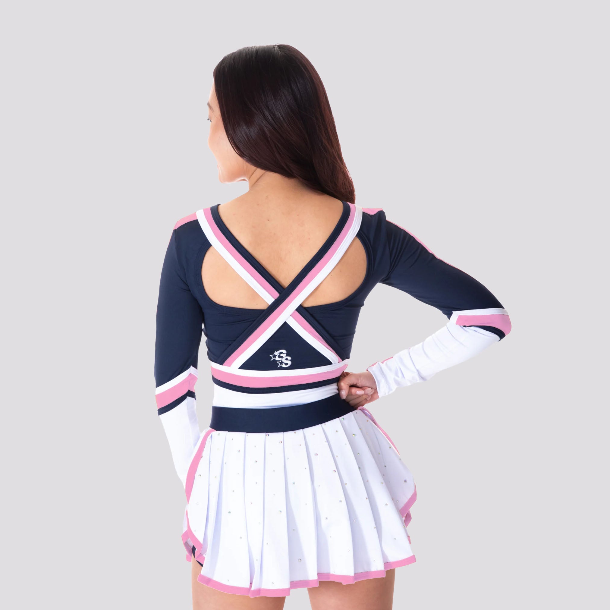 The Crusader Top with Ella Skirt* Baby Pink