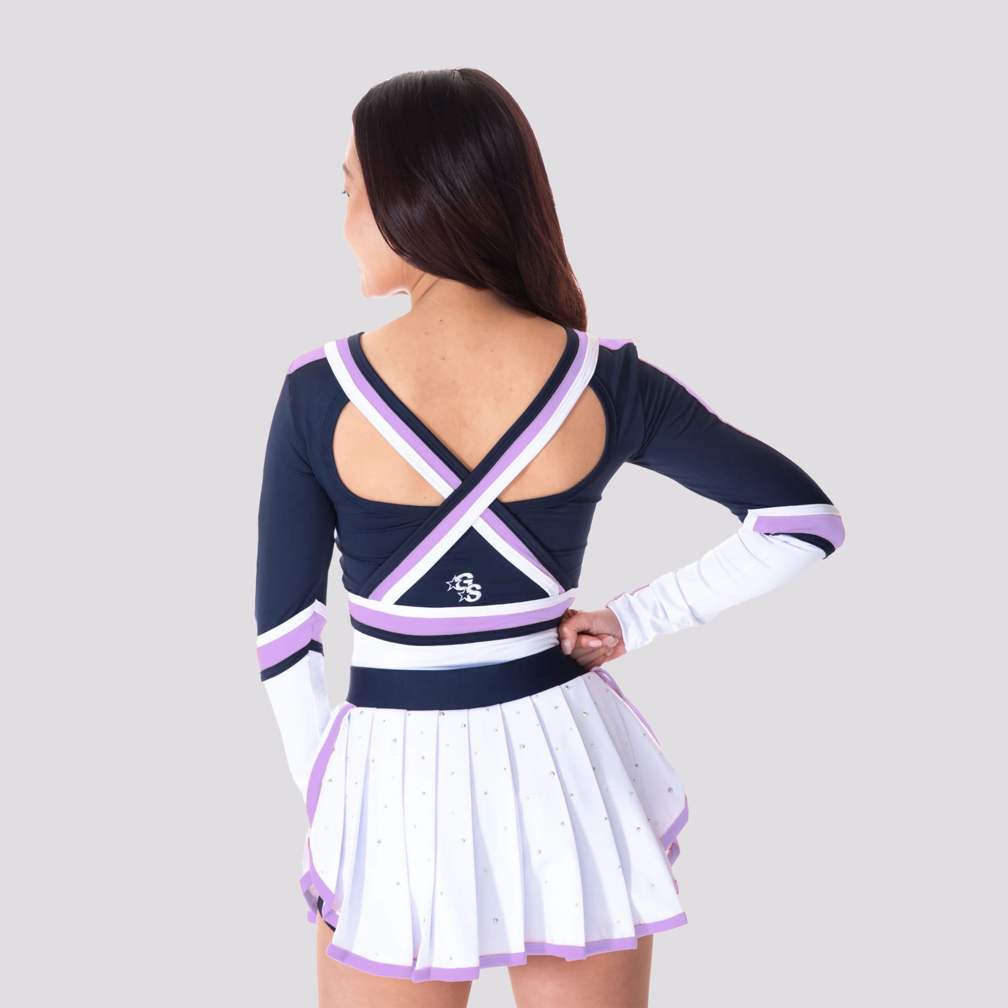 The Crusader Top with Ella Skirt* Lavender