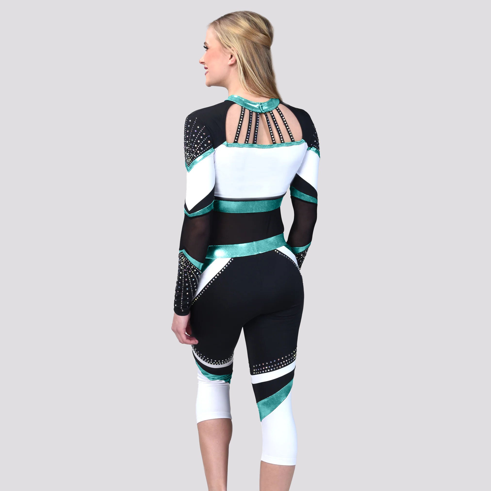 Sweetheart Capri - Lt. Teal