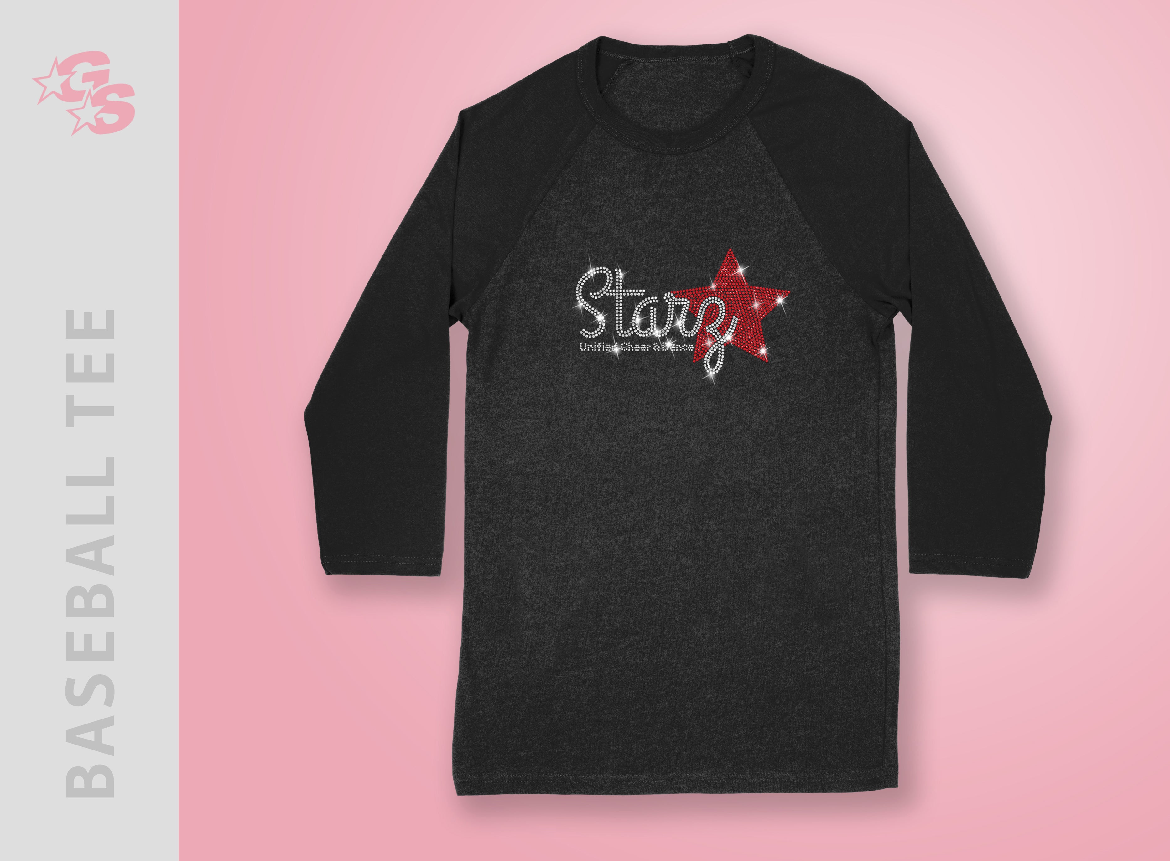 Special Olympic Starz Unified Cheer and Dance Baseball Tee
