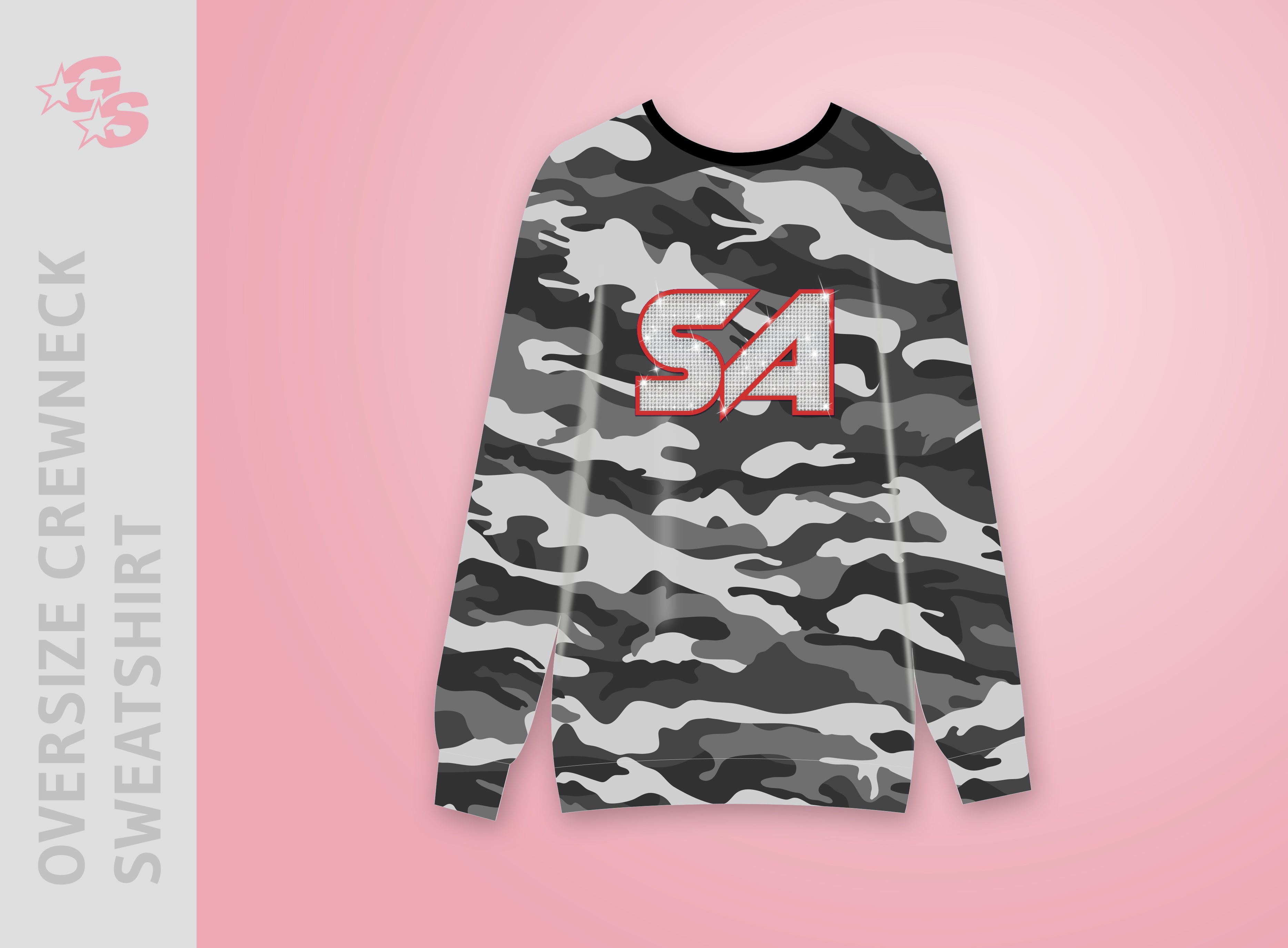 Spirit Athletics Oversized Crewneck Sweatshirt