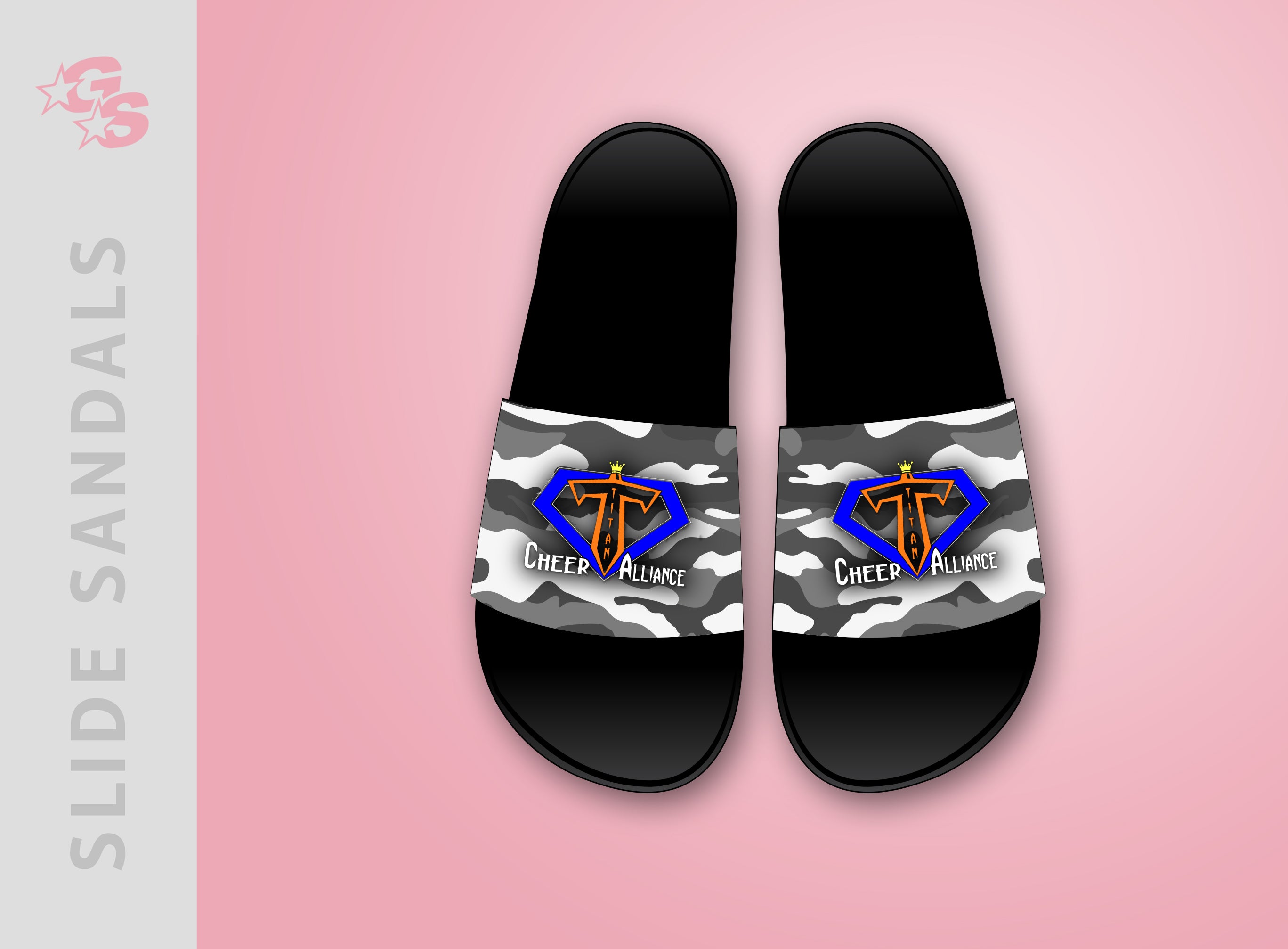 Titan Cheer Alliance Slide Sandals