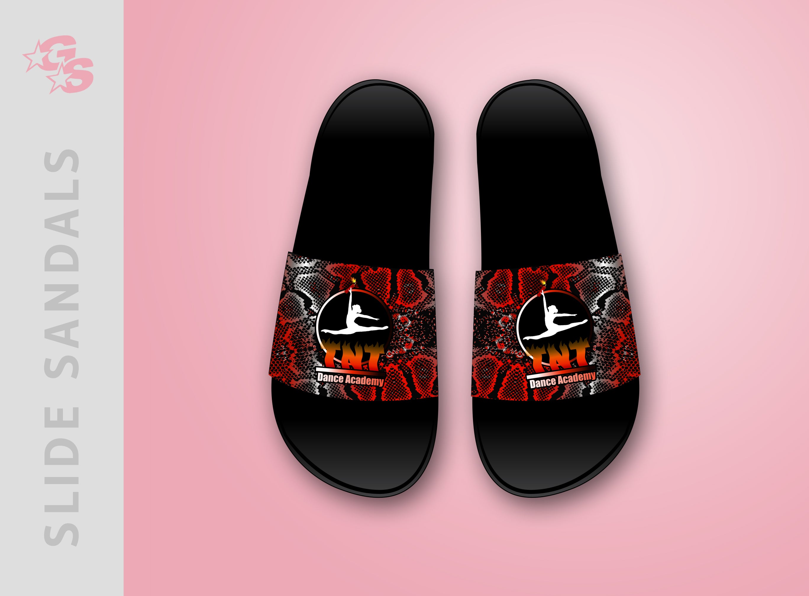 TNT Dance Academy Slide Sandals