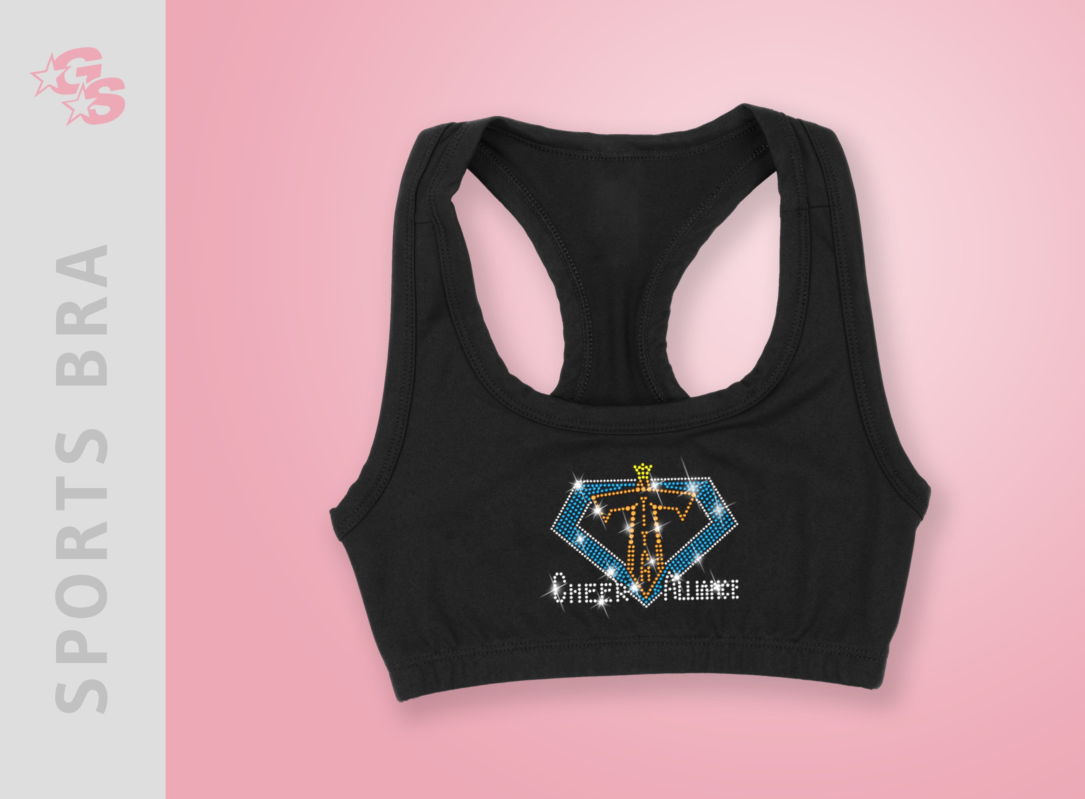 Titan Cheer Alliance Sports Bra – GlitterStarz, Inc.