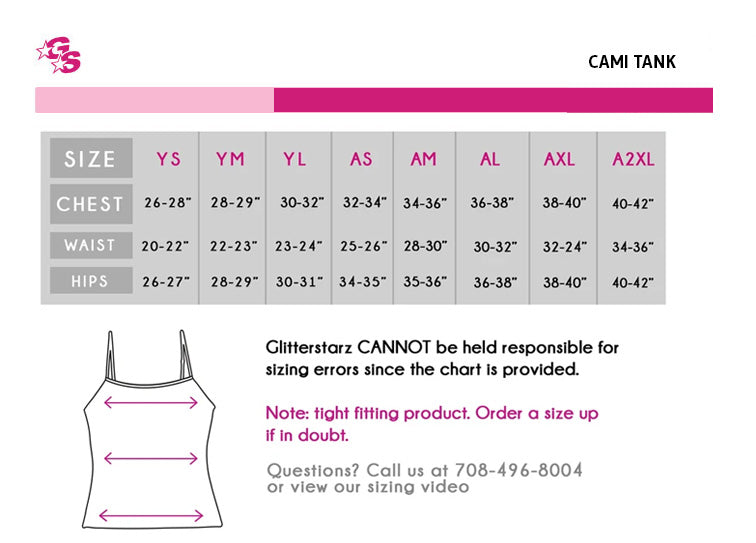 Platinum Gymnastics Cami Top