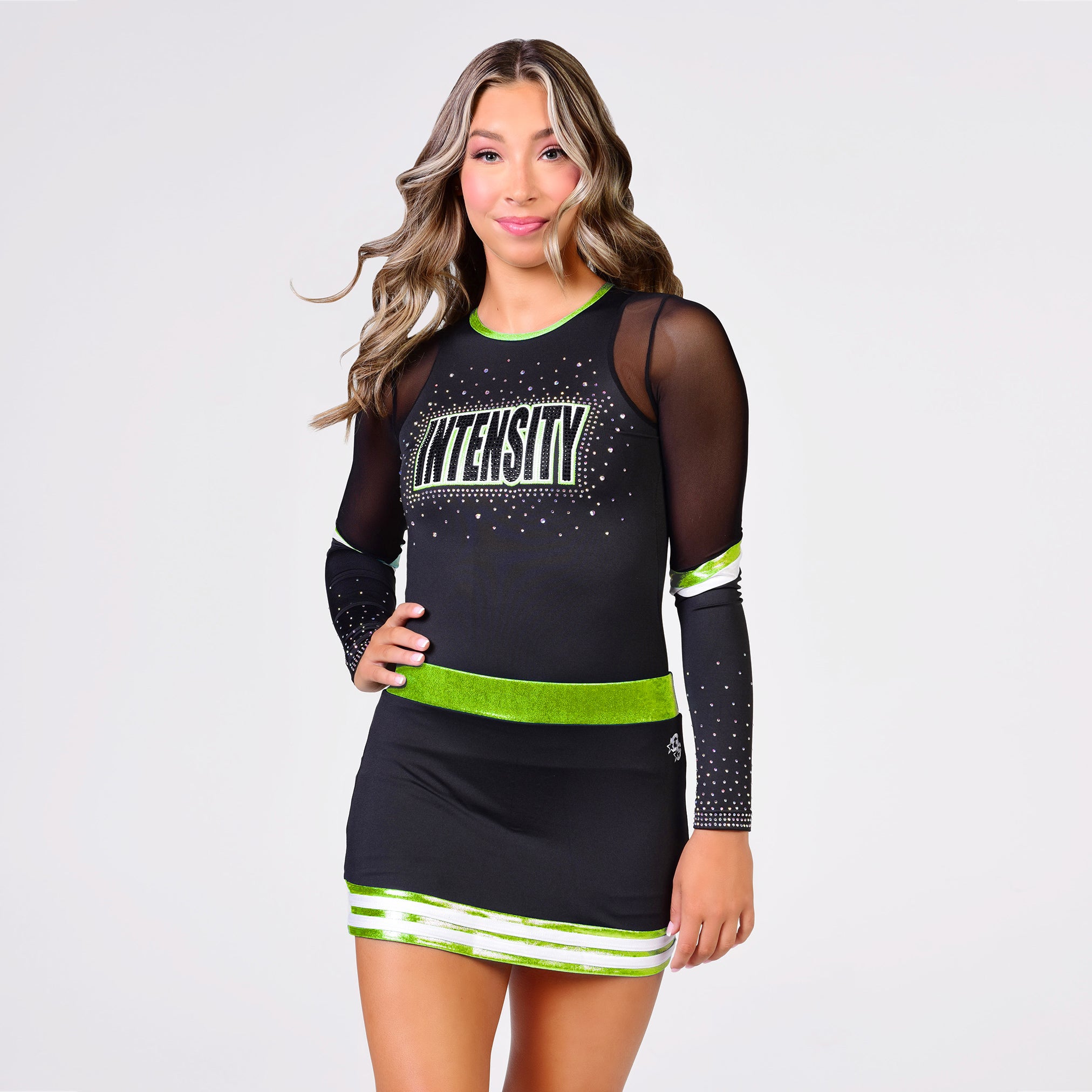 Journey Uniform with Closed Back - Lime green