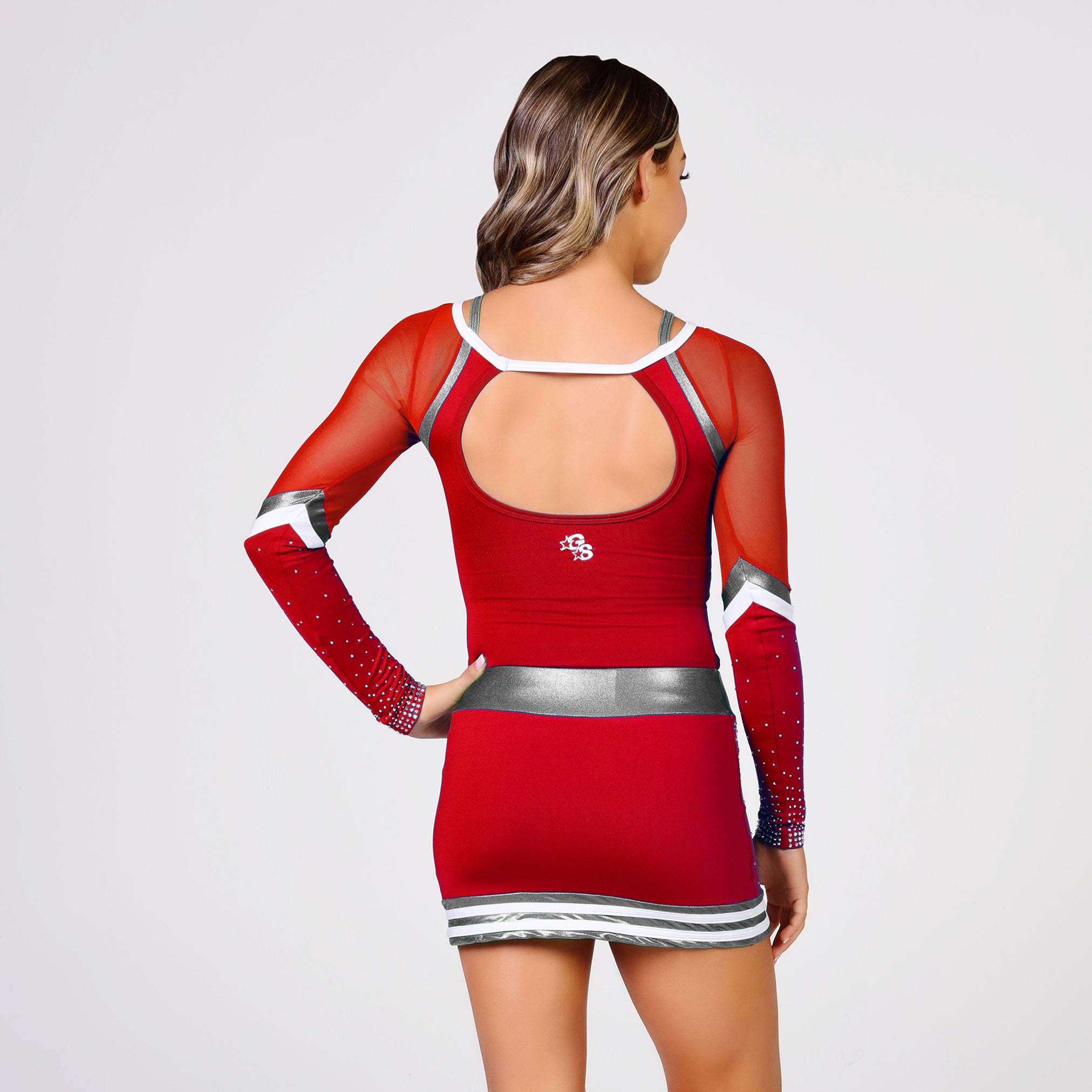 Journey Uniform with Mesh Sleeves - Red