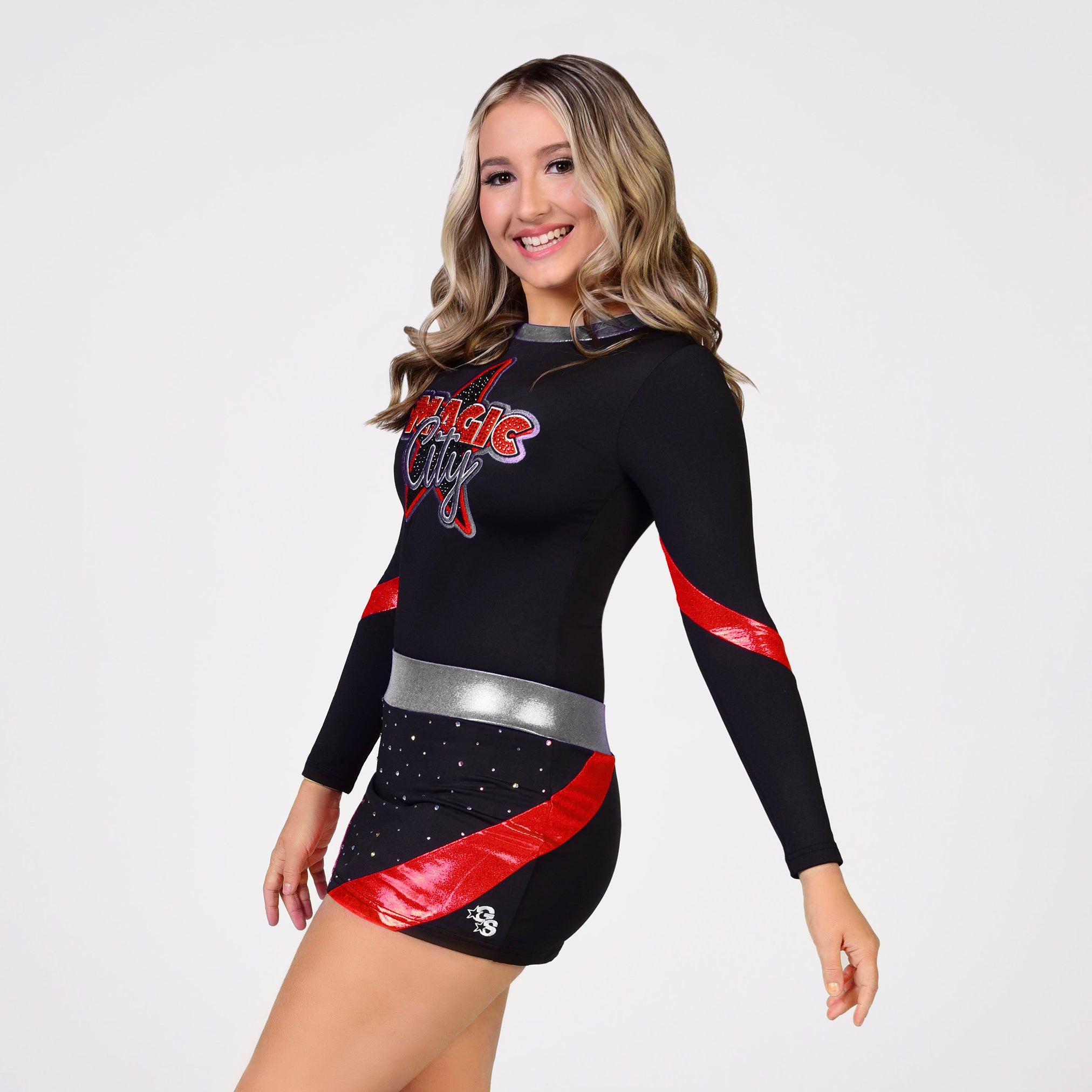 Crossover Uniform with Closed Back - Red