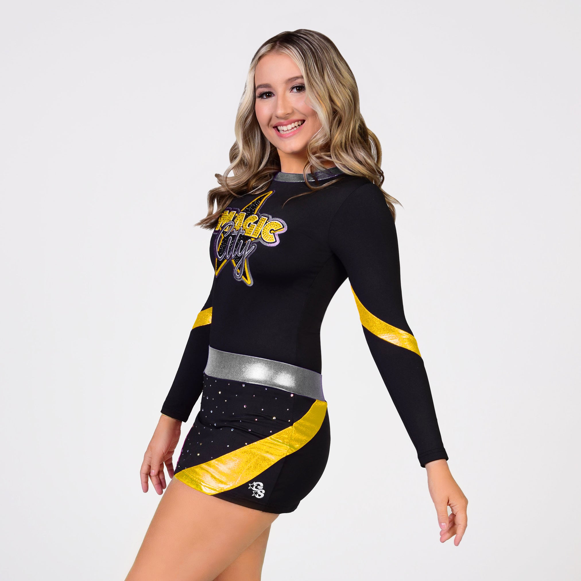 Crossover Uniform with Closed Back - Yellow